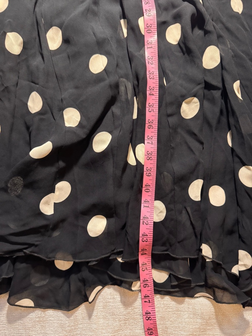 Reformation Moon Dot Midi Slip Fredo Dress, size 8, NWT - Picture 16 of 16